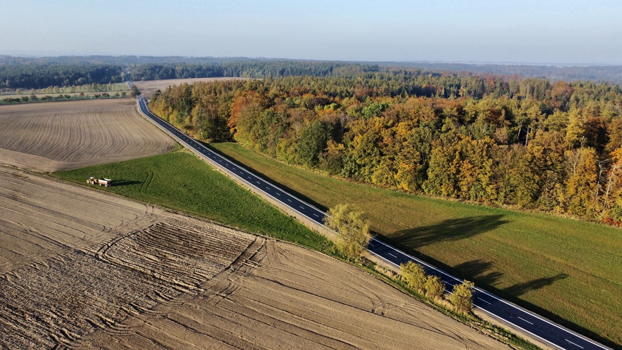 Silnice II/395 – modernizace úseku Ludvíkov–Zbraslav - Wegen- en bruggenbouw