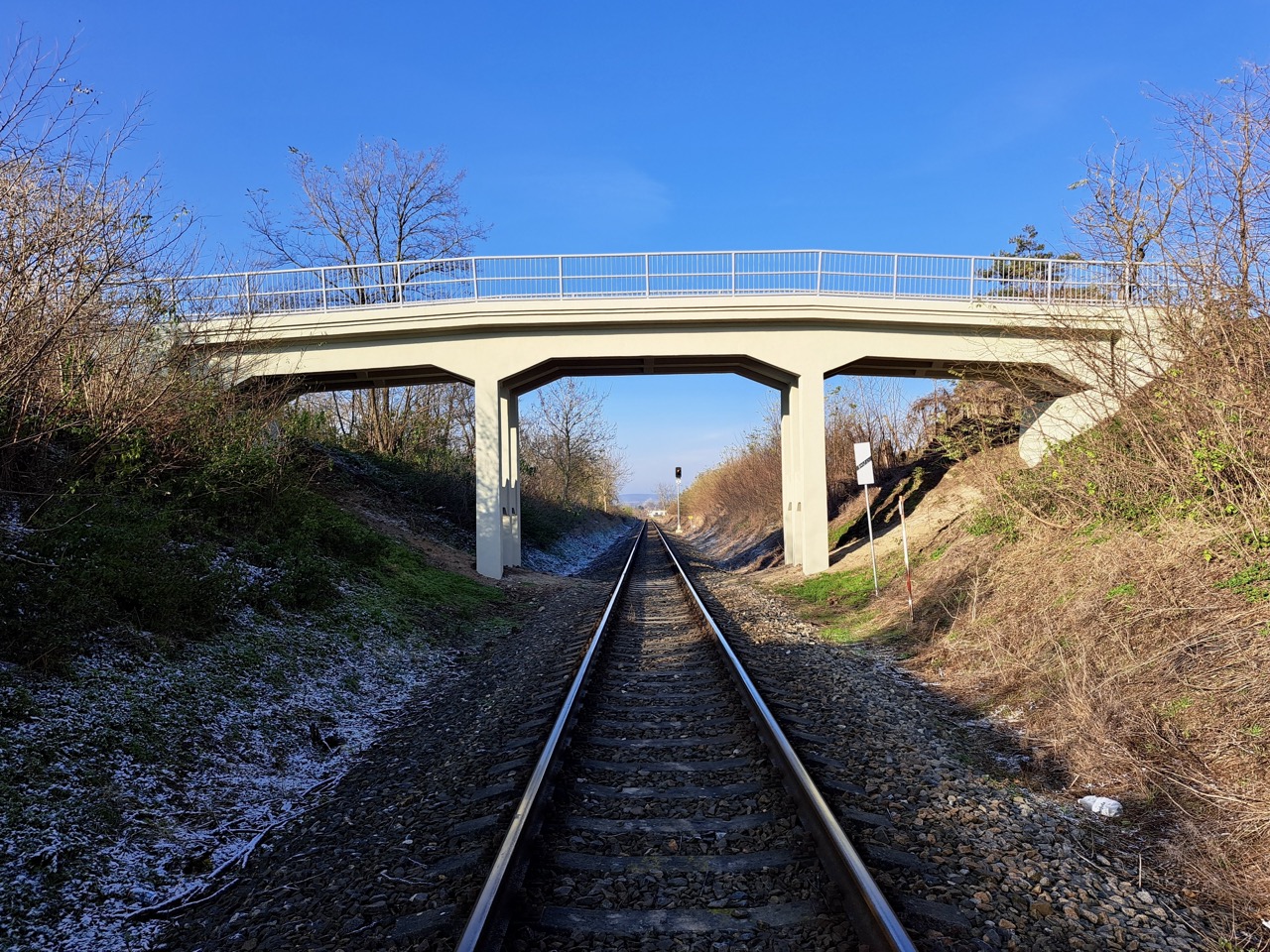 Trať Veselí n. Moravou – Vrbice – rekonstrukce mostů - Wegen- en bruggenbouw